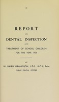 view [Report 1937] / School Medical Officer of Health, Cambridge.