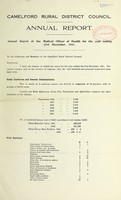 view [Report 1941] / Medical Officer of Health, Camelford R.D.C.