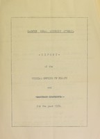 view [Report 1939] / Medical Officer of Health, Cannock R.D.C.