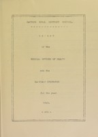 view [Report 1949] / Medical Officer of Health, Cannock R.D.C.