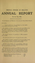 view [Report 1905] / Medical Officer of Health, Cannock U.D.C.