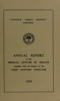 view [Report 1950] / Medical Officer of Health, Cannock U.D.C.