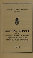 view [Report 1951] / Medical Officer of Health, Cannock U.D.C.