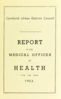 view [Report 1953] / Medical Officer of Health, Carnforth U.D.C.