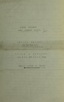 view [Report 1921] / Medical Officer of Health, Castle Donington R.D.C.