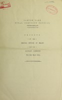 view [Report 1941] / Medical Officer of Health, Castle Ward (Union) R.D.C.