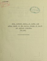 view [Report 1946] / Medical Officer of Health, Castle Ward (Union) R.D.C.