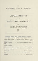 view [Report 1951] / Medical Officer of Health, Castle Ward (Union) R.D.C.