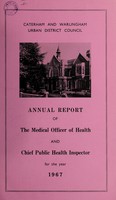 view [Report 1967] / Medical Officer of Health, Caterham & Warlingham U.D.C.