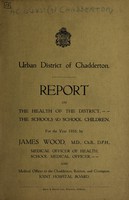 view [Report 1916] / Medical Officer of Health, Chadderton U.D.C.