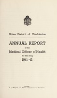 view [Report 1941 - 1942] / Medical Officer of Health, Chadderton U.D.C.