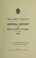 view [Report 1943] / Medical Officer of Health, Chadderton U.D.C.