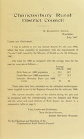 view [Report 1946] / Medical Officer of Health, Chanctonbury R.D.C.
