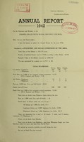 view [Report 1942] / Medical Officer of Health, Chapel-en-le-Frith R.D.C.