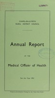 view [Report 1951] / Medical Officer of Health, Chapel-en-le-Frith R.D.C.