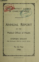 view [Report 1946] / Medical Officer of Health, Charlton Kings U.D.C.