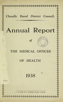 view [Report 1938] / Medical Officer of Health, Cheadle R.D.C.