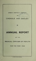 view [Report 1946] / Medical Officer of Health, Cheadle & Gatley U.D.C.