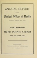 view [Report 1908] / Medical Officer of Health, Chelmsford R.D.C.