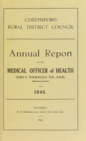 view [Report 1945] / Medical Officer of Health, Chelmsford R.D.C.