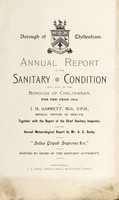 view [Report 1910] / Medical Officer of Health, Cheltenham Borough.