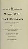 view [Report 1951] / Medical Officer of Health, Cheltenham Borough.