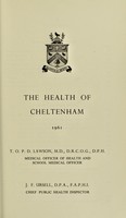 view [Report 1961] / Medical Officer of Health, Cheltenham Borough.