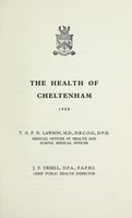 view [Report 1968] / Medical Officer of Health, Cheltenham Borough.