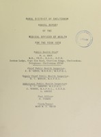 view [Report 1970] / Medical Officer of Health, Cheltenham (Union) R.D.C.