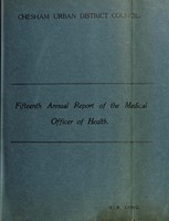 view [Report 1911] / Medical Officer of Health, Chesham U.D.C.