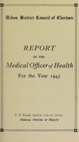 view [Report 1945] / Medical Officer of Health, Chesham U.D.C.