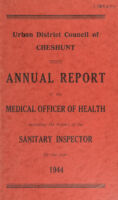 view [Report 1944] / Medical Officer of Health, Cheshunt U.D.C.