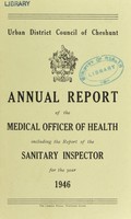 view [Report 1946] / Medical Officer of Health, Cheshunt U.D.C.