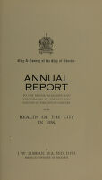 view [Report 1938] / Medical Officer of Health, Chester City & County Borough.