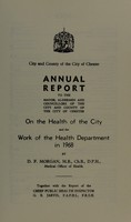 view [Report 1968] / Medical Officer of Health, Chester City & County Borough.