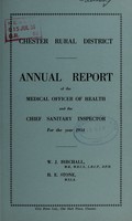view [Report 1954] / Medical Officer of Health, Chester R.D.C.