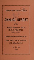 view [Report 1964] / Medical Officer of Health, Chester R.D.C.