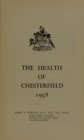 view [Report 1958] / Medical Officer of Health, Chesterfield Borough.