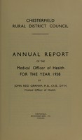 view [Report 1938] / Medical Officer of Health, Chesterfield R.D.C.