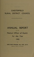 view [Report 1942] / Medical Officer of Health, Chesterfield R.D.C.