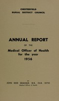 view [Report 1956] / Medical Officer of Health, Chesterfield R.D.C.