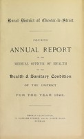 view [Report 1898] / Medical Officer of Health, Chester-le-Street R.D.C.