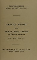 view [Report 1944] / Medical Officer of Health, Chester-le-Street R.D.C.