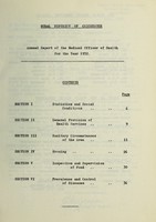 view [Report 1952] / Medical Officer of Health, Chichester R.D.C.