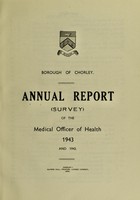 view [Report 1943] / Medical Officer of Health, Chorley Borough.