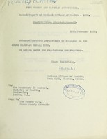 view [Report 1952] / Port Medical Officer of Health, Clacton U.D.C. Port Health and Riparian Authorities.