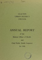 view [Report 1968] / Medical Officer of Health, Clacton U.D.C.