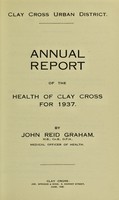 view [Report 1937] / Medical Officer of Health, Clay Cross U.D.C.