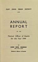 view [Report 1944] / Medical Officer of Health, Clay Cross U.D.C.