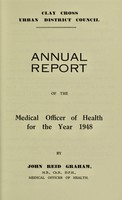 view [Report 1948] / Medical Officer of Health, Clay Cross U.D.C.